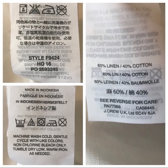 NWT J. Crew White Linen Off the Shoulder Dress XS - Picture 6 of 8